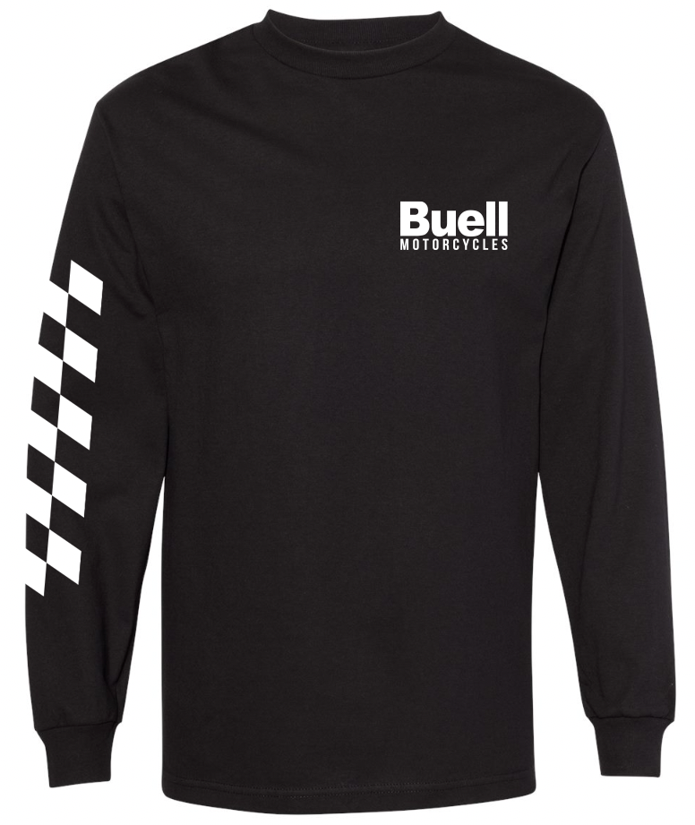 Buell Racer Long Sleeve (Black) – Buell Motorcycle Buell Racer Long Sleeve (Black) – Buell Motorcycle