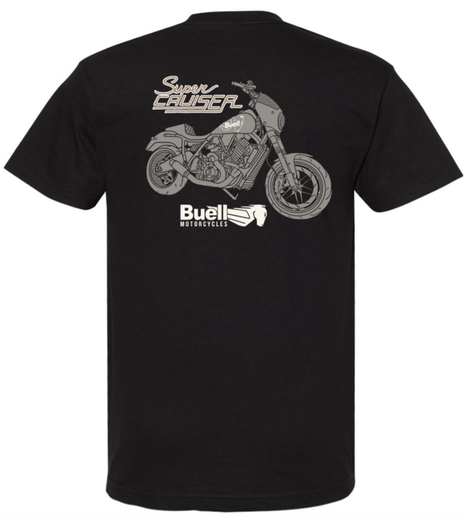 Buell Super Cruiser Tee (Black)