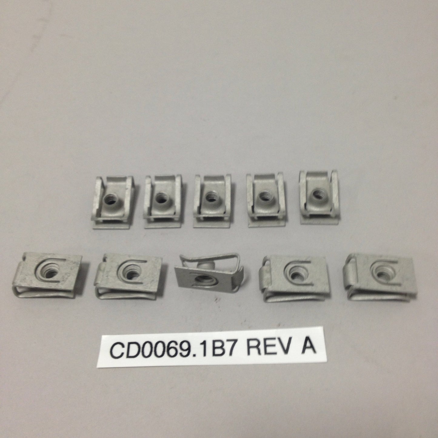 M6 Speed Clip w/ Retaining feature (CD0069.1B7 Rev A)