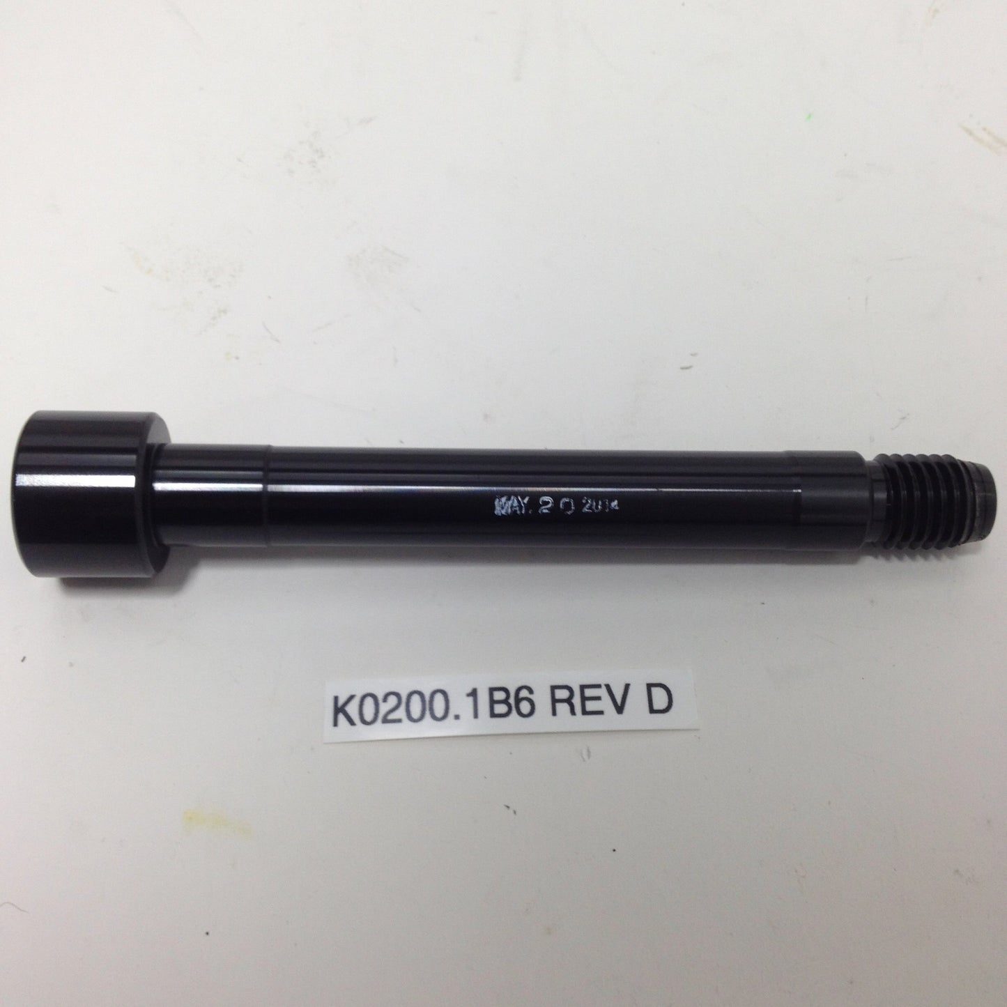 SHAFT, SWINGARM PIVOT K0200.1B6 Rev D