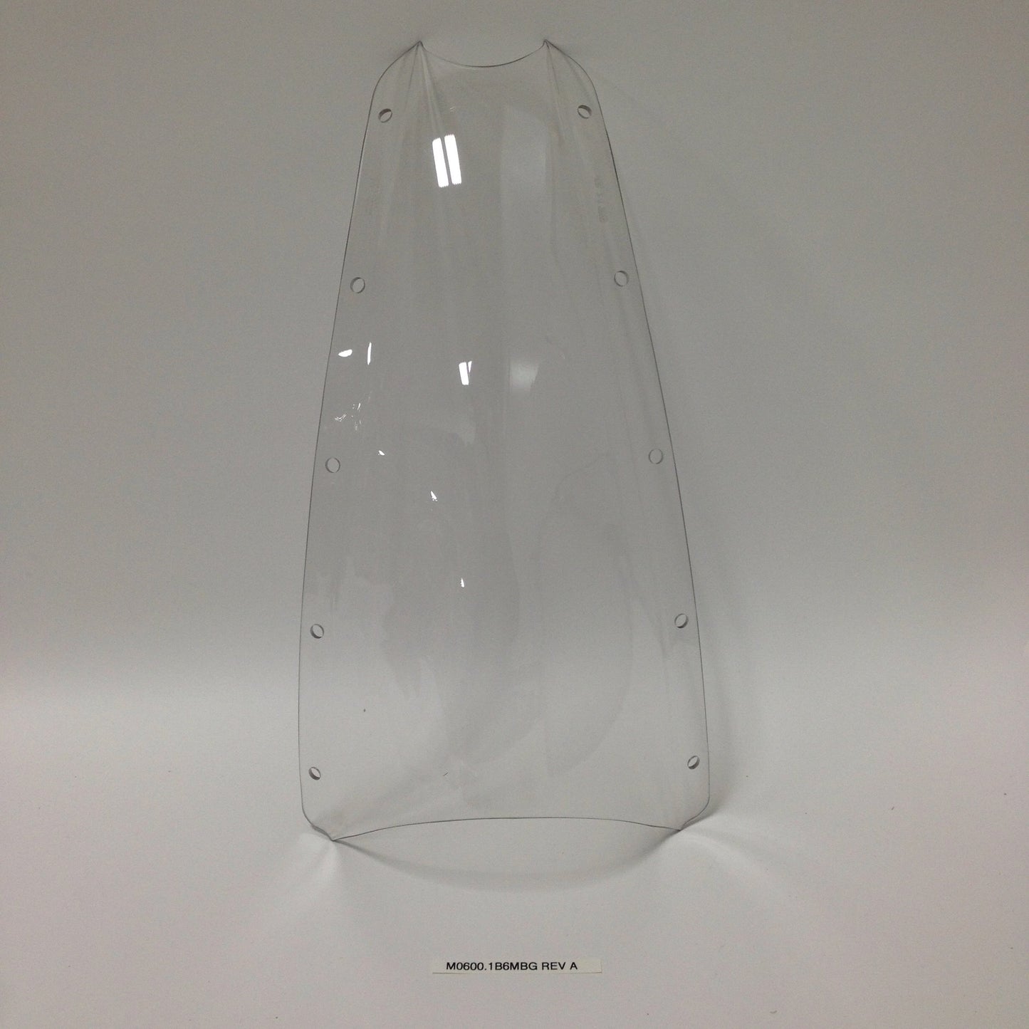 WINDSHIELD, CLEAR, RS M0600.1B6MBG Rev A