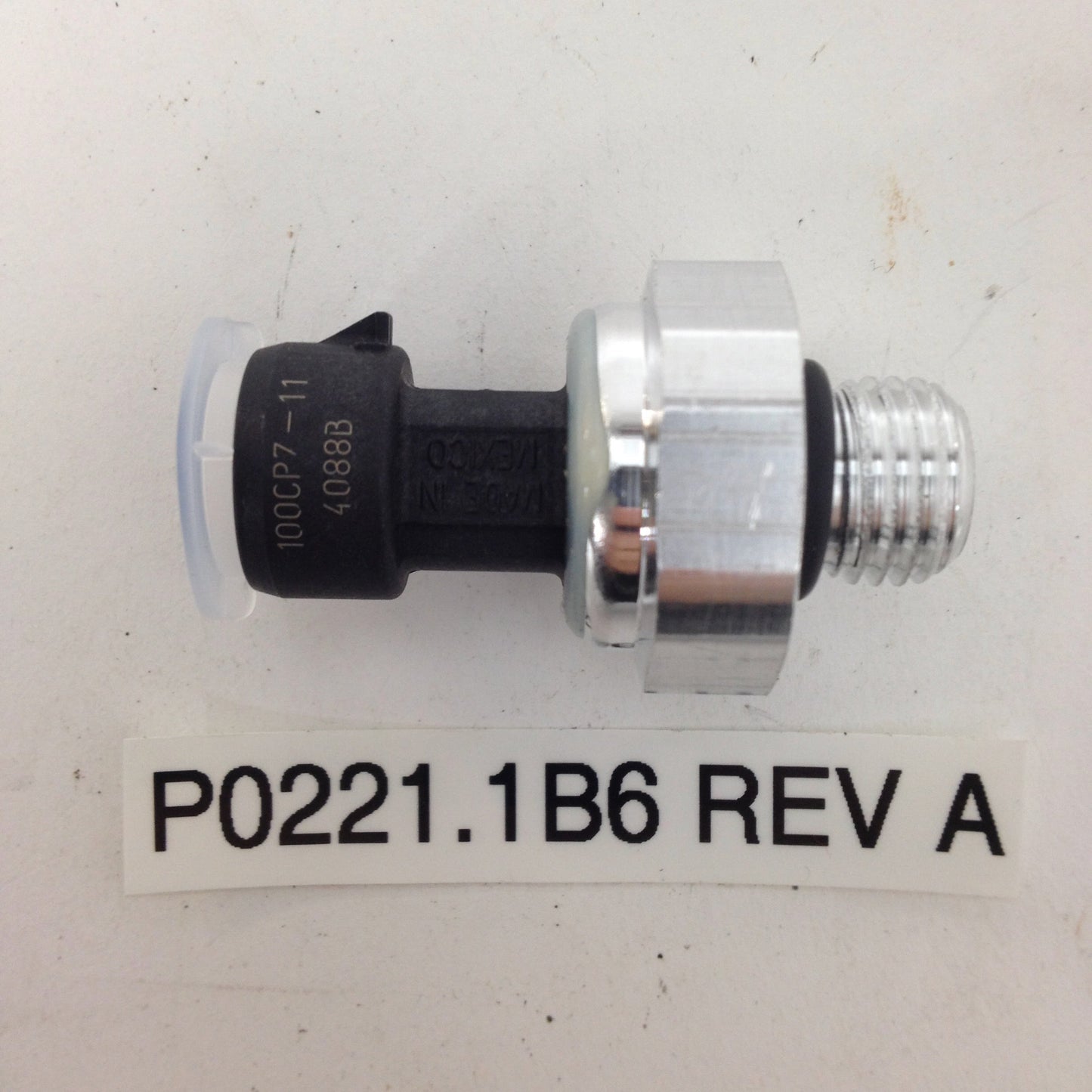 FUEL RAIL PRESSURE SENSOR P0221.1B6 Rev A