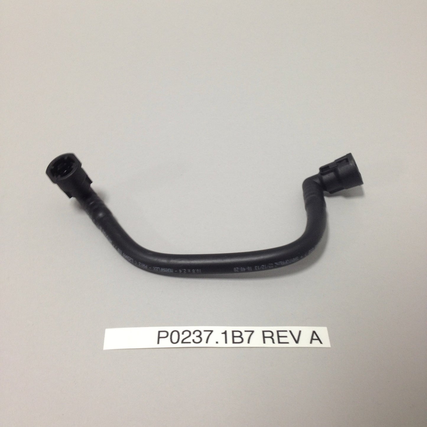 FUEL LINE, FUEL RAIL TO REAR PORT INJECTOR P0237.1B7 Rev A