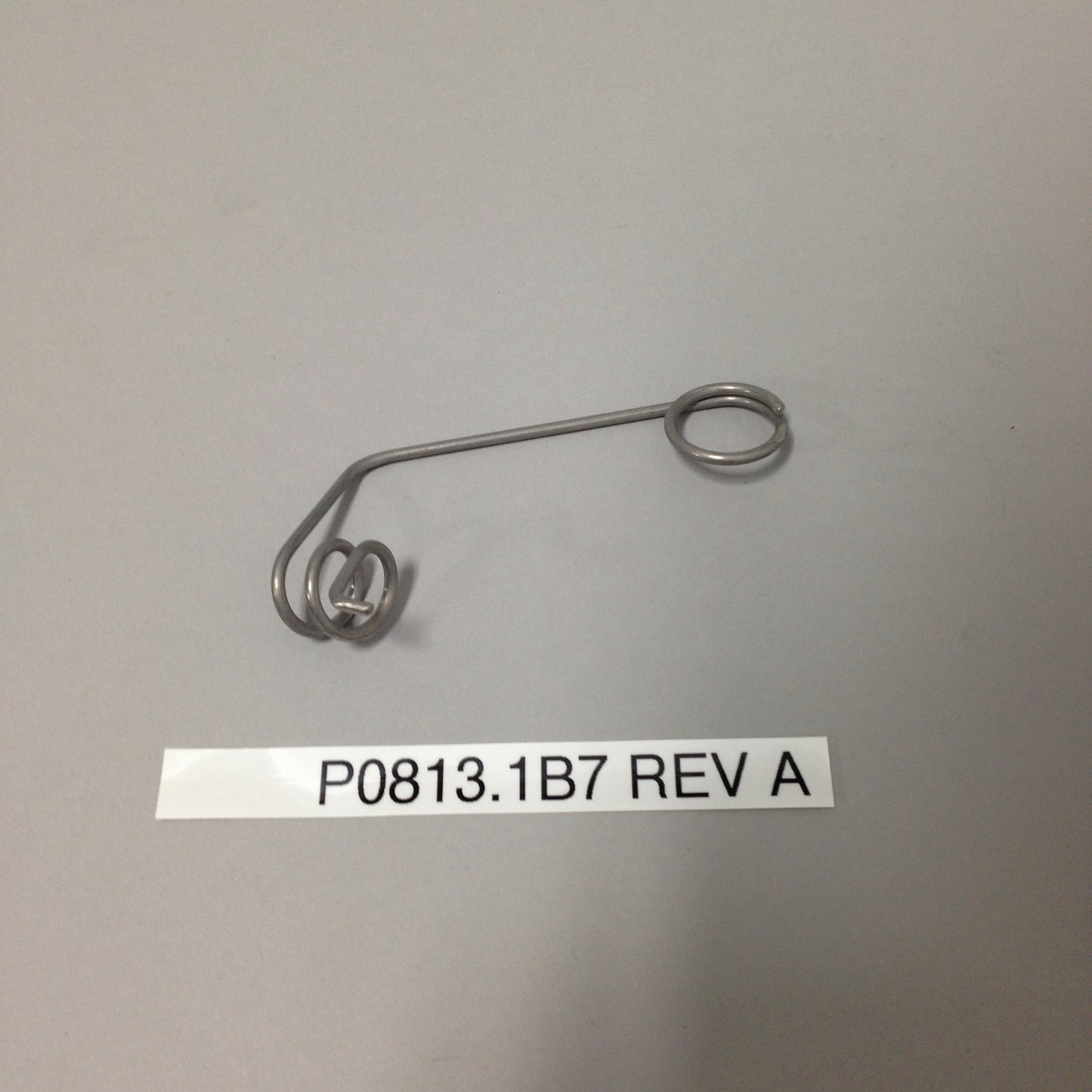 WIREFORM, THROTTLE CABLE RETAINER P0813.1B7 Rev A