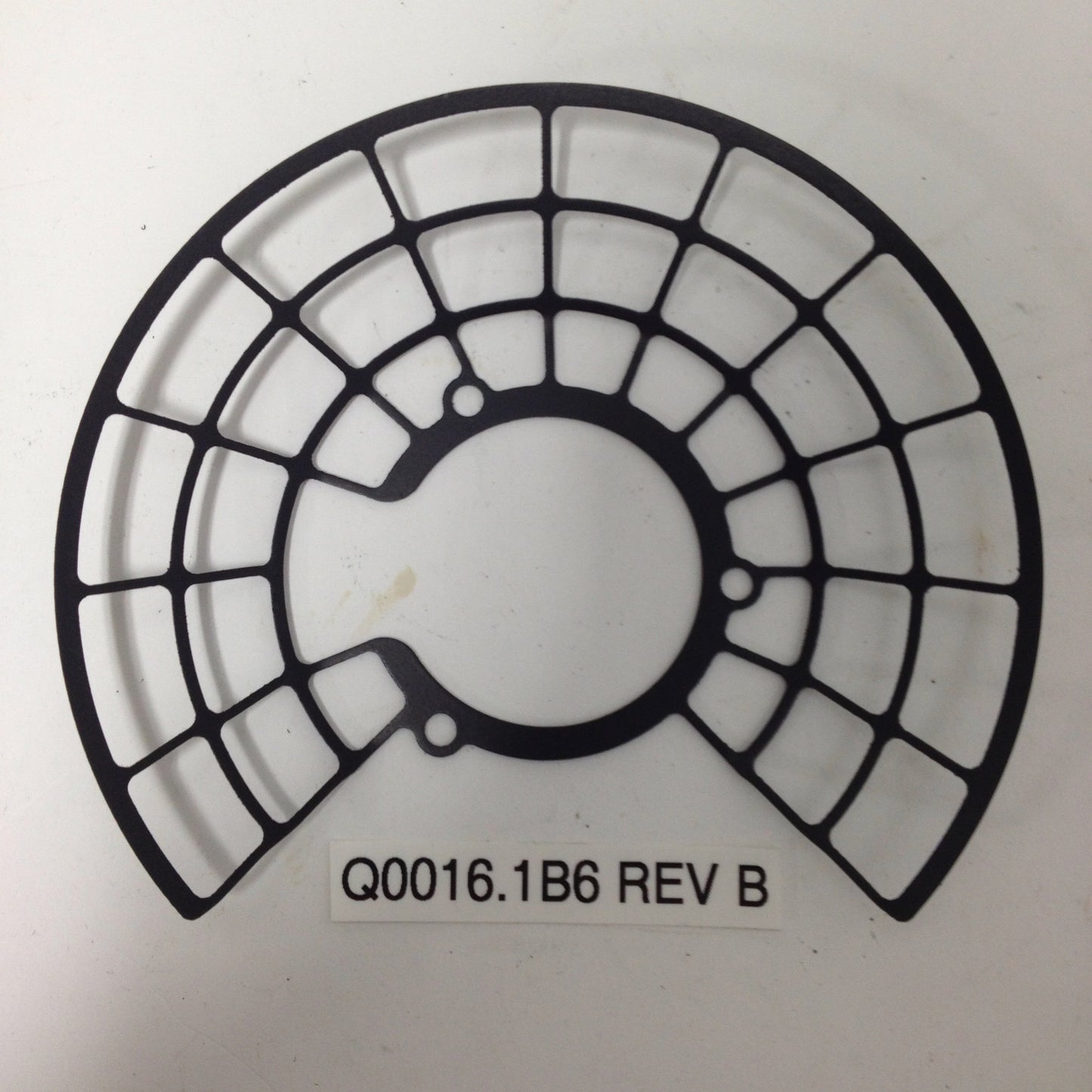 GUARD, FAN Q0016.1B6 Rev B