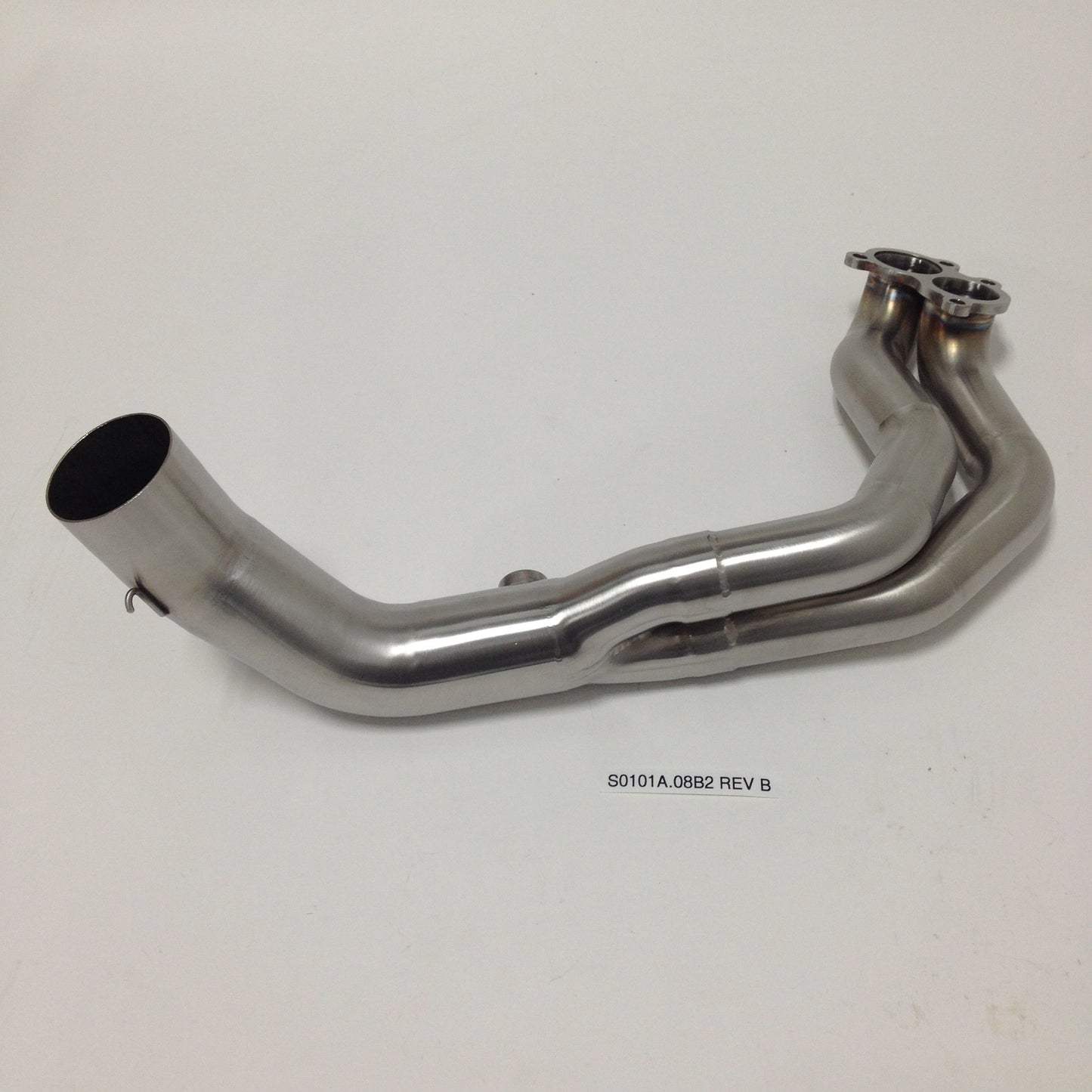 HEADER, FRT CURVED, 60MM, RACE S0101A.08B2 Rev B
