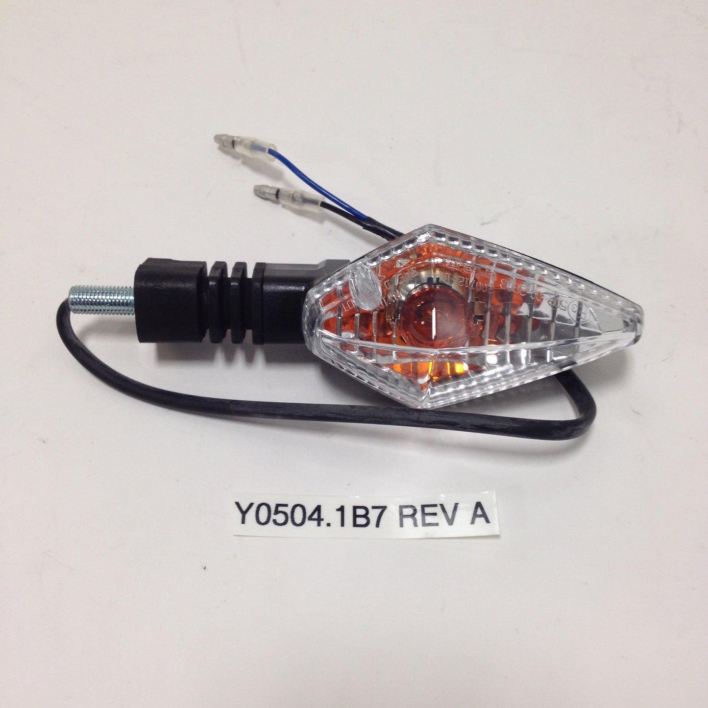 TURN SIGNAL, RIGHT FRONT/LEFT REAR Y0504.1B7 Rev A