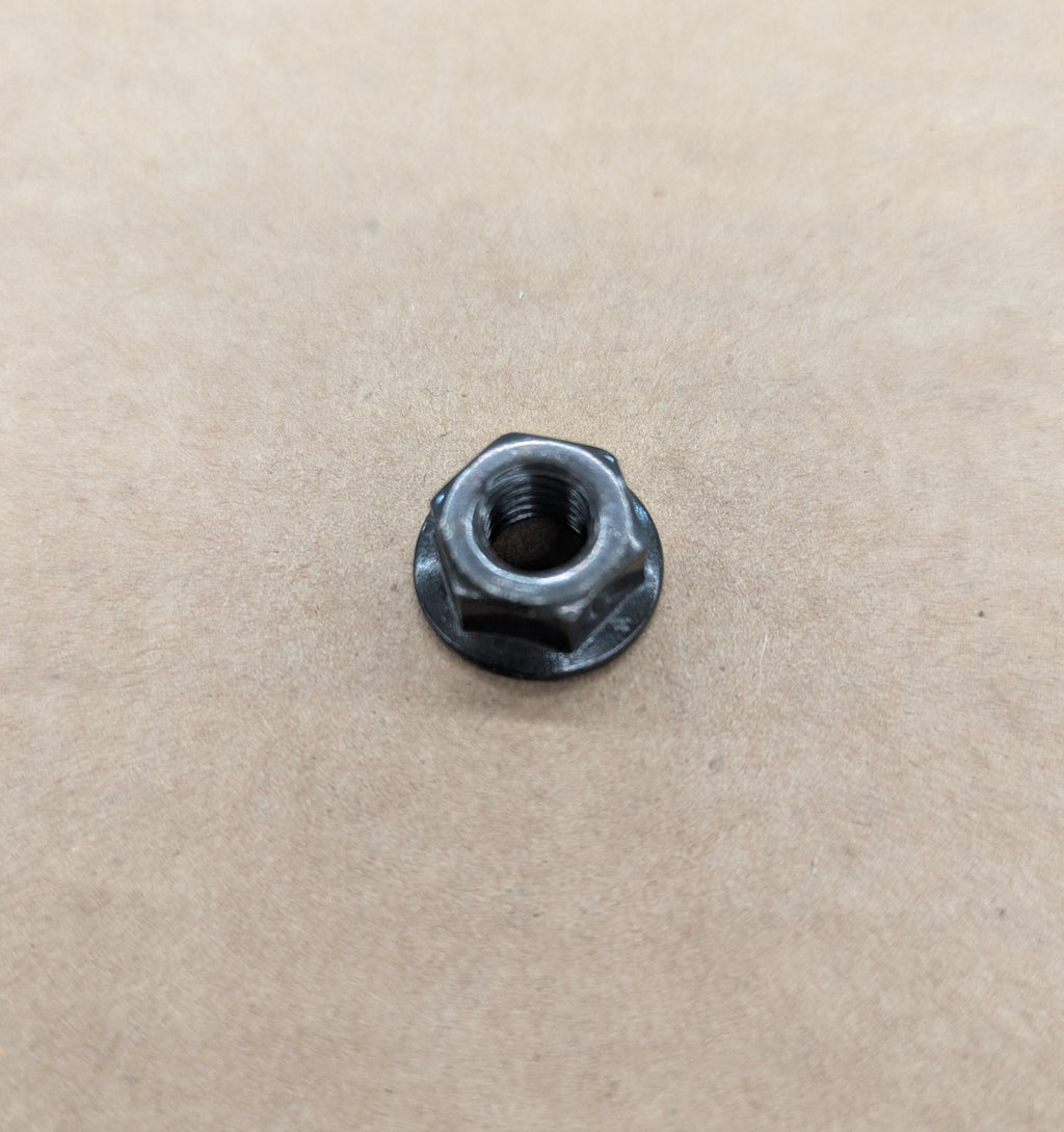 NUT, M8-1.25 HEX FLANGE, CLASS 8, BLACK CHROMATE (D0800.12CCBL Rev A1)