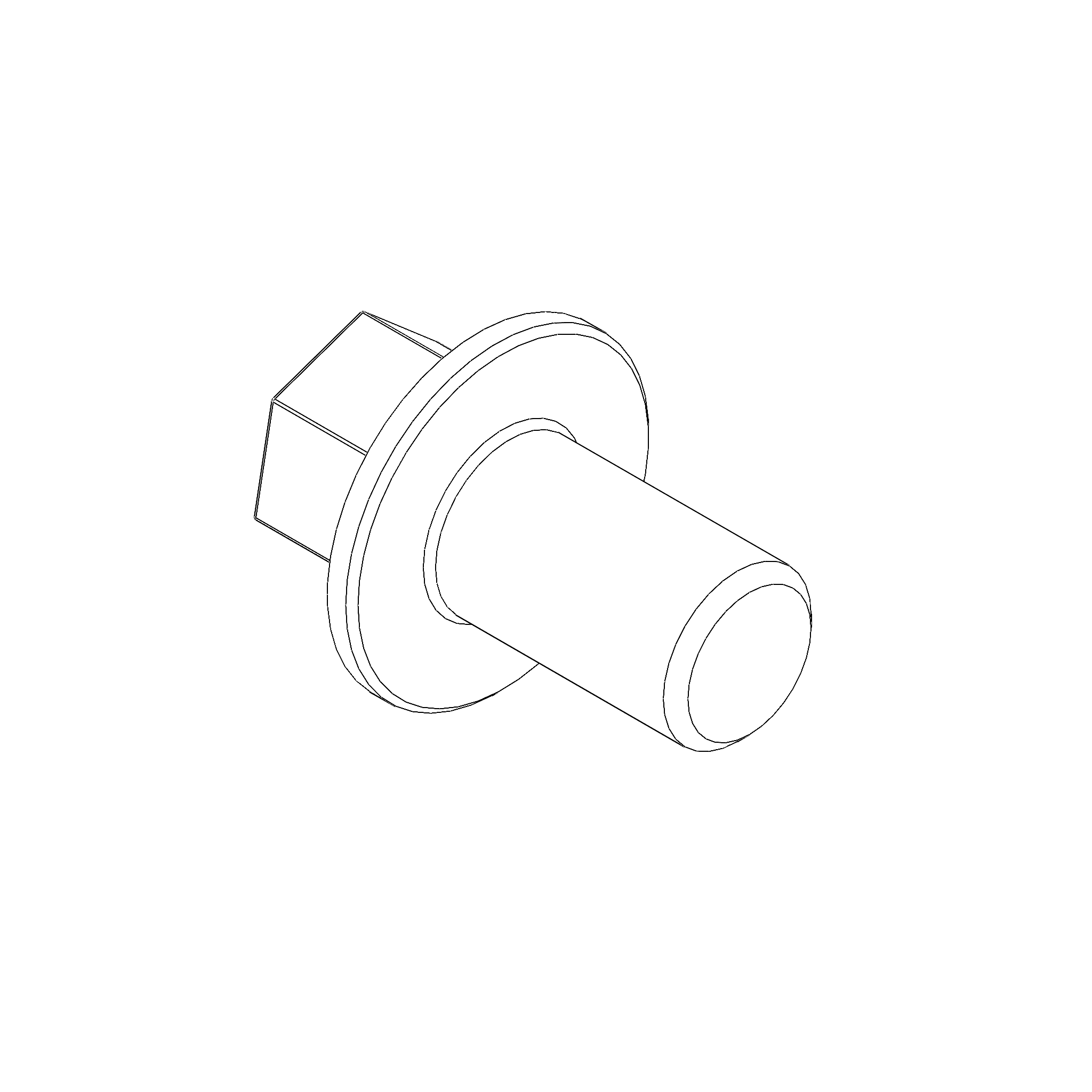 M6-1.0 X 10, HEX/TORX FLANGE HD, CLASS 10.9 SCREW, CLEAR ZINC (A06010.16CZ)