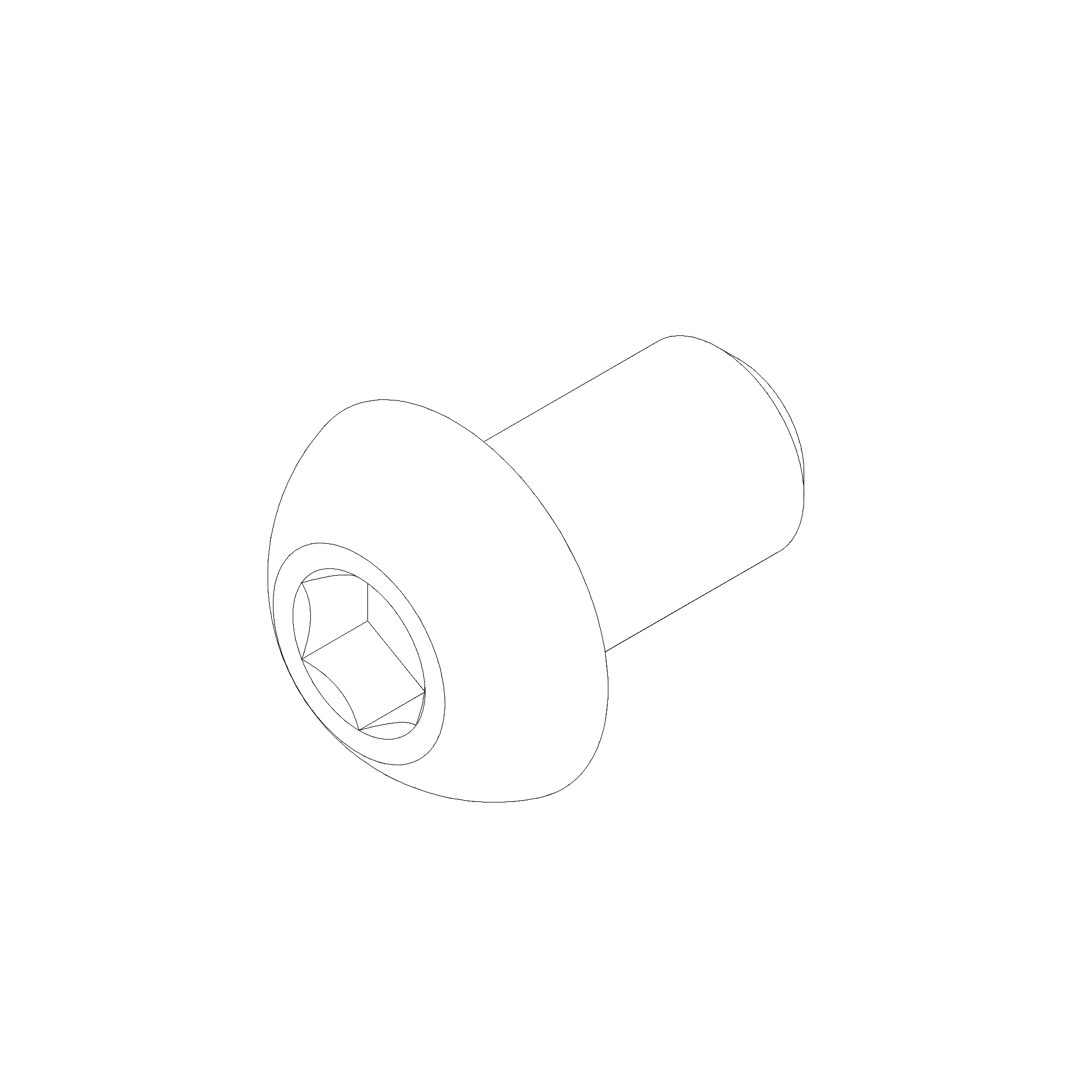 SCREW, M6-1.0 X 10 BUTTONHEAD ALLEN, STAINLESS STEEL (A06010.3CSS)