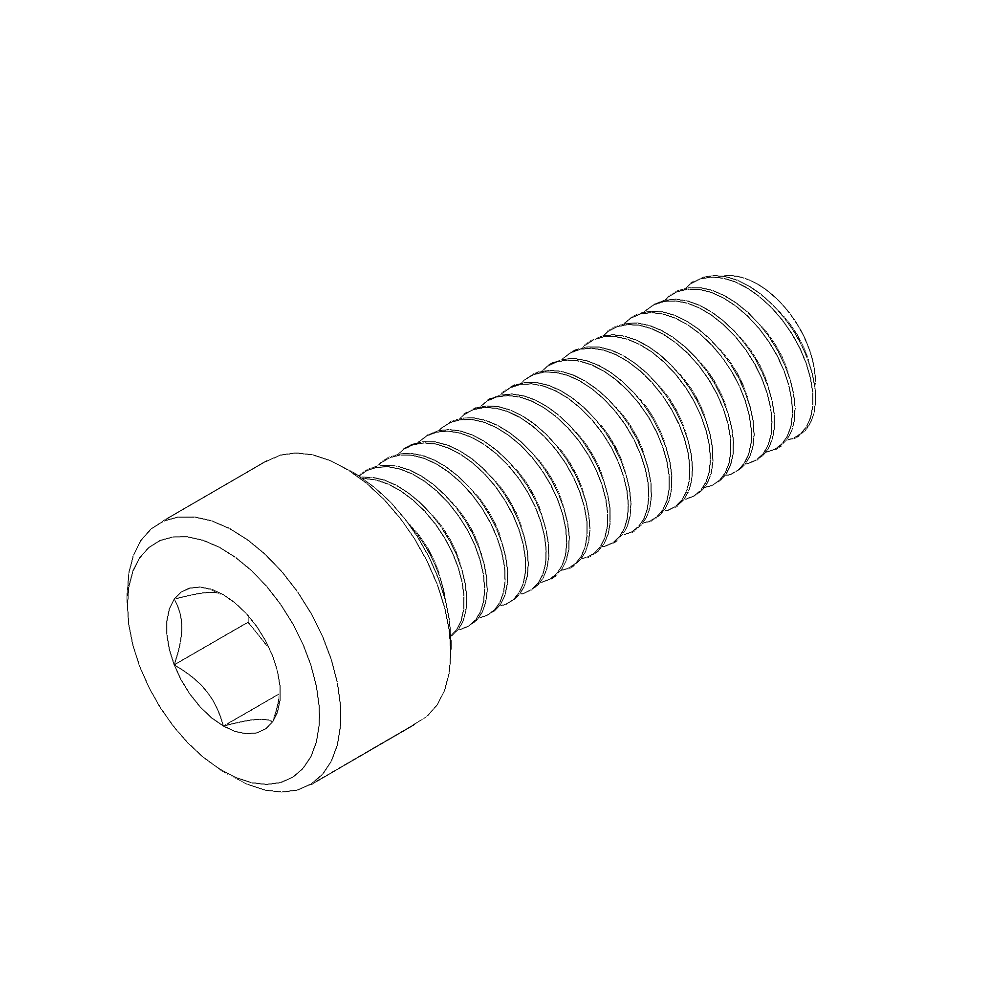 M8-1.25 X 25 SHCS, CLASS 10.9, W/SCOTCHGRIP, BLACK OLIVE SCREW (A08025.2CXVB)