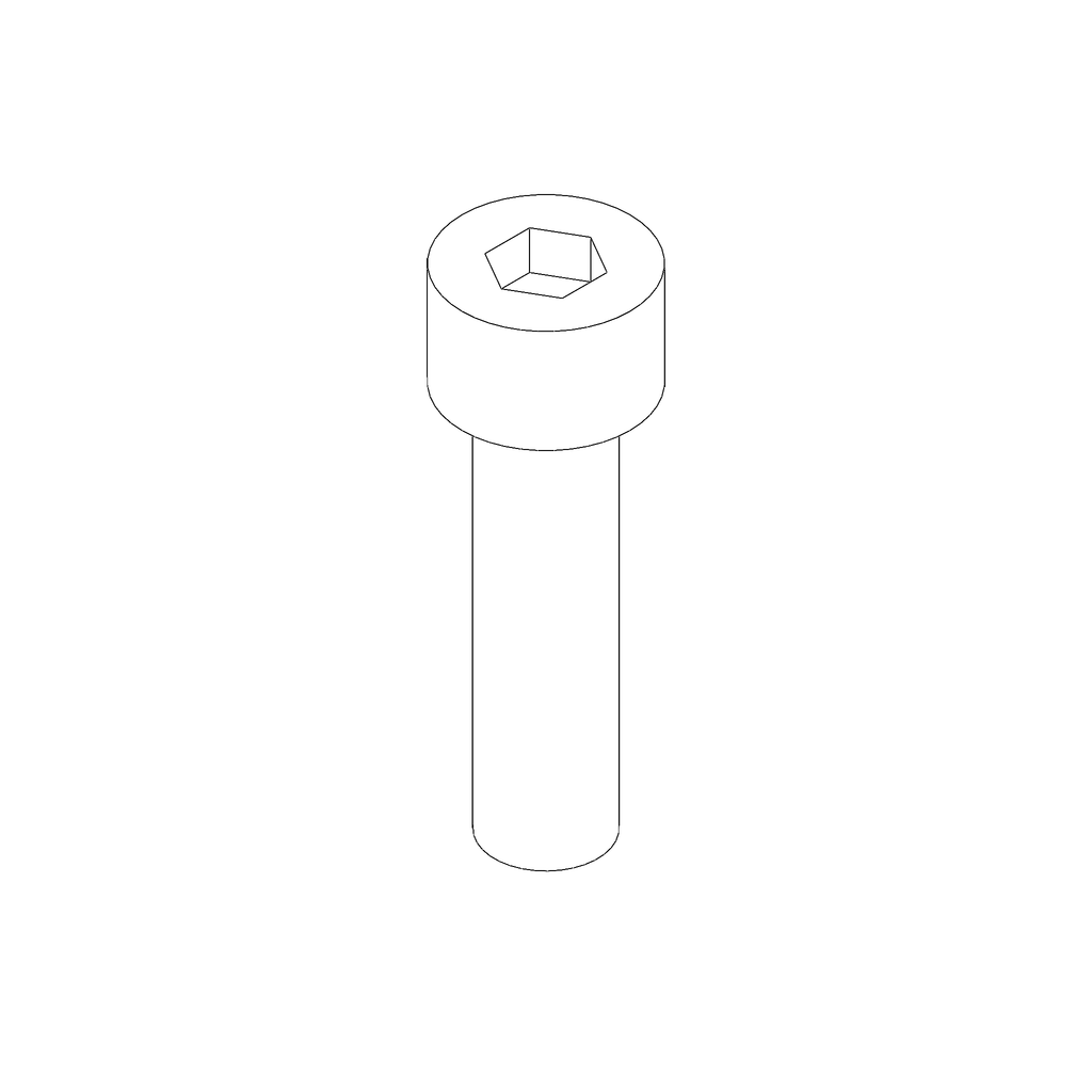 SCREW, M8-1.25 X 30 SHCS, CLASS 10.9, ZINKLAD BLACK (A08030.2CZK)