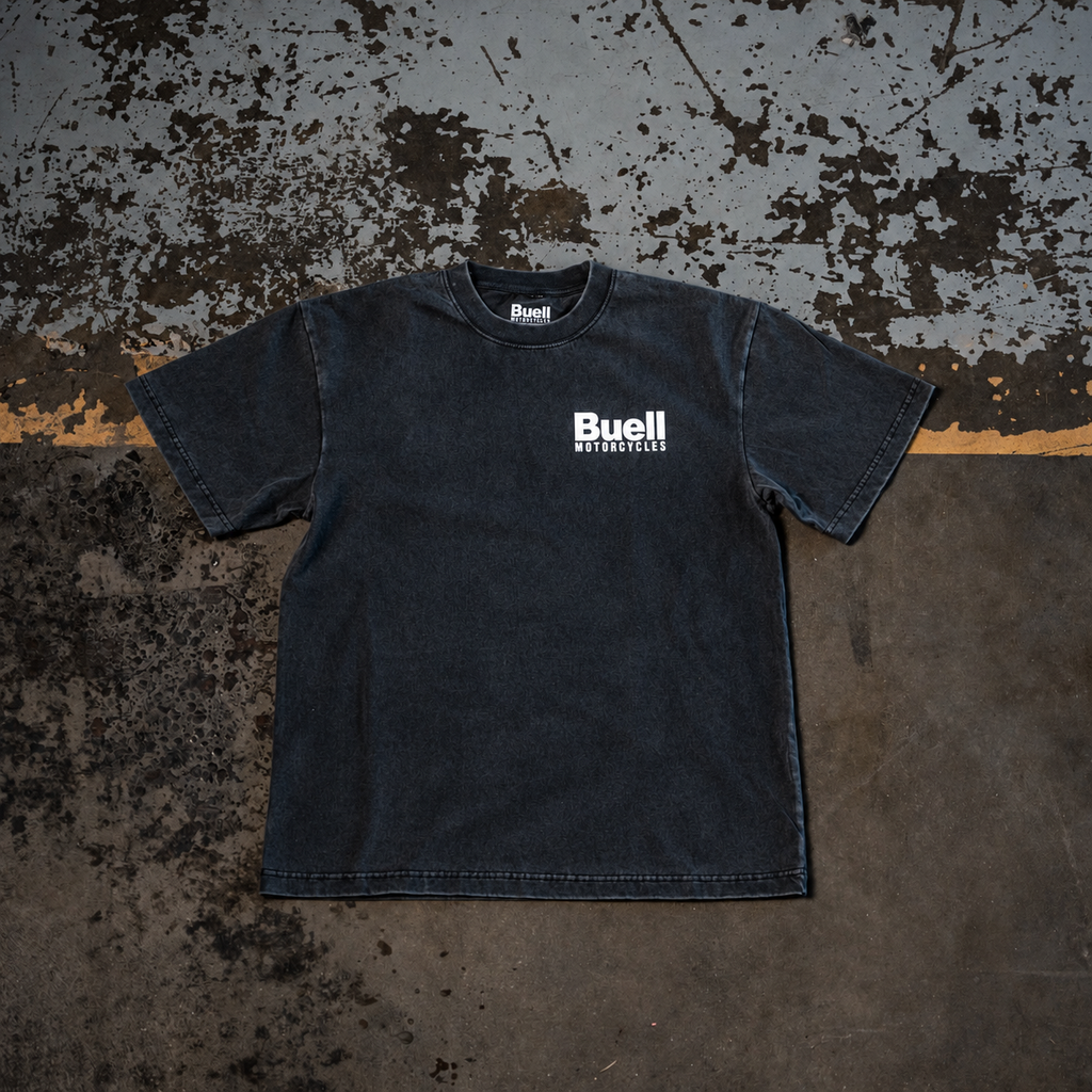 Buell 1190 V-Twin Tee (Washed Black)