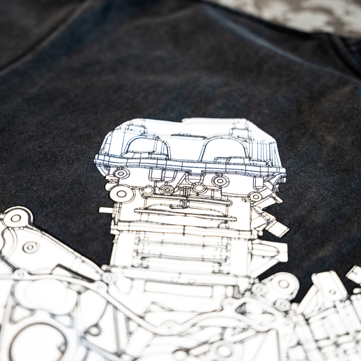 Buell 1190 V-Twin Tee (Washed Black)