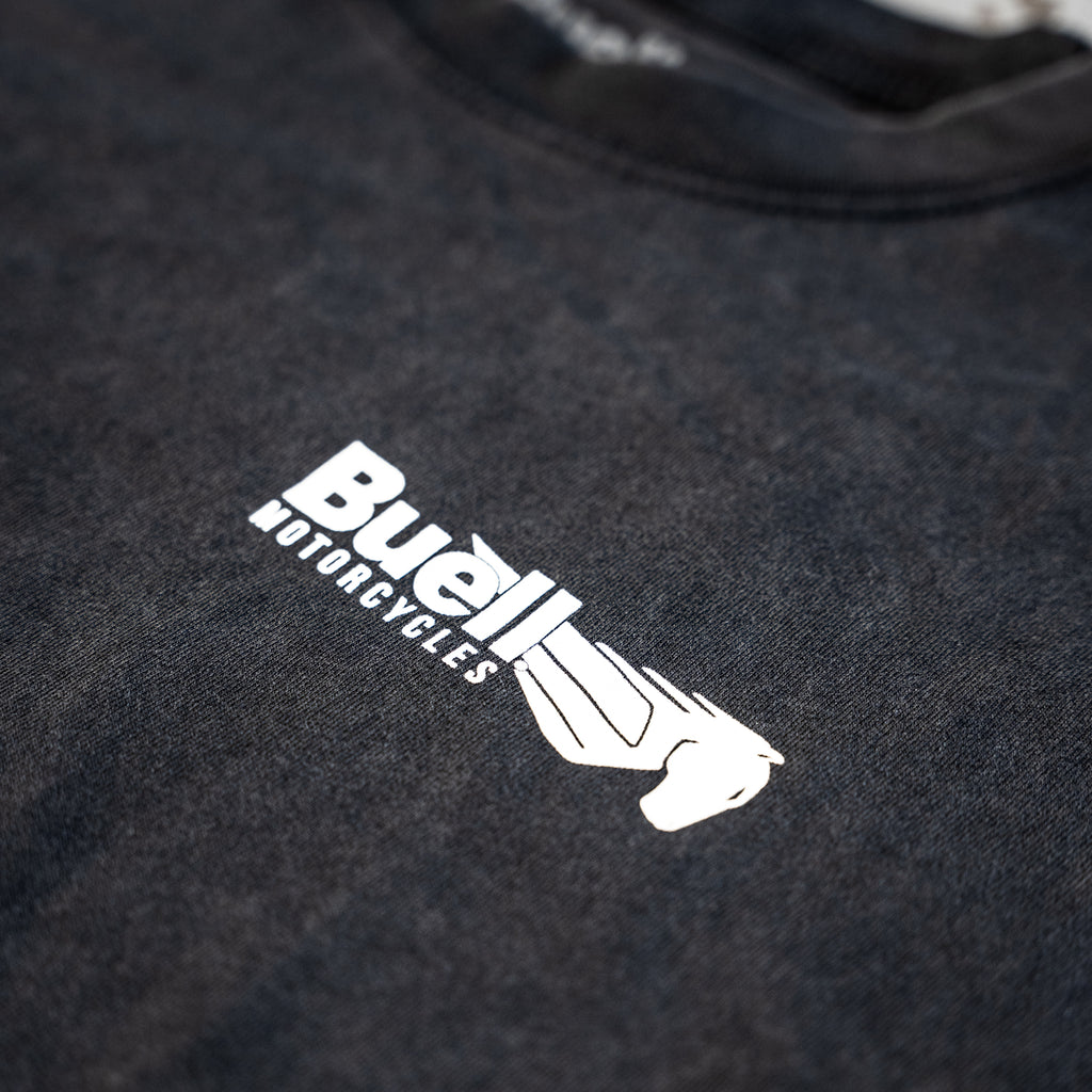 Buell Super Cruiser Tee (Washed Black)