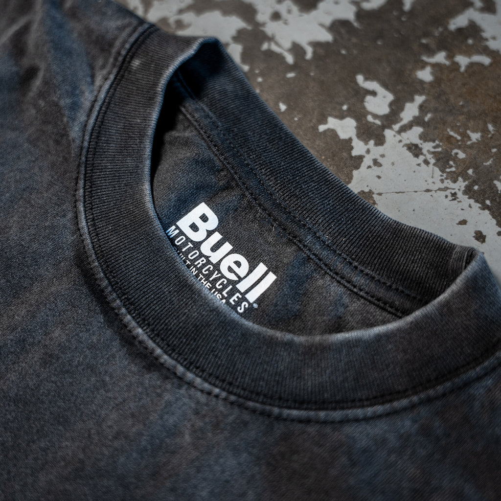 Buell Super Cruiser Tee (Washed Black)