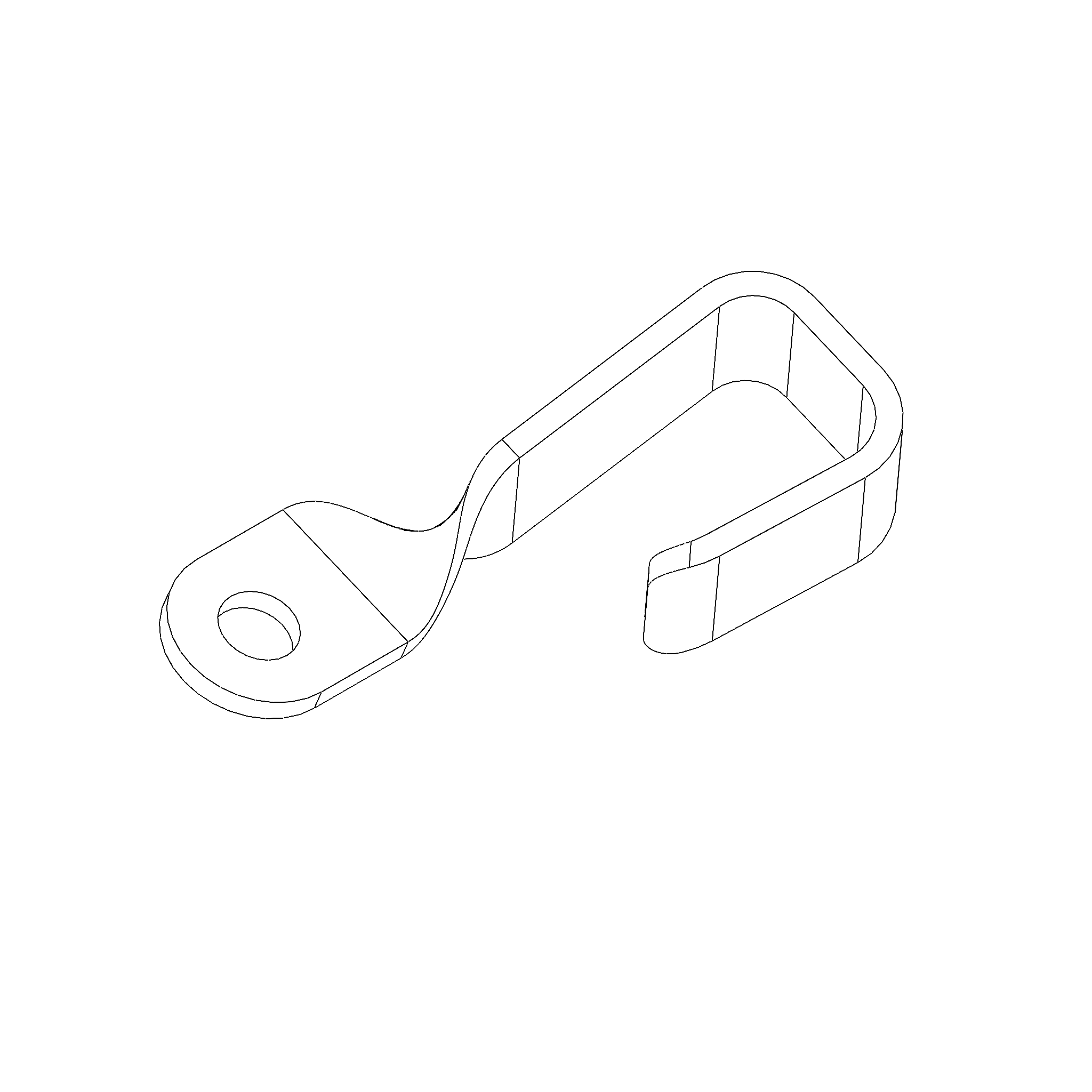 BRACKET, CABLE/HOSE RETENTION C0165.1B6