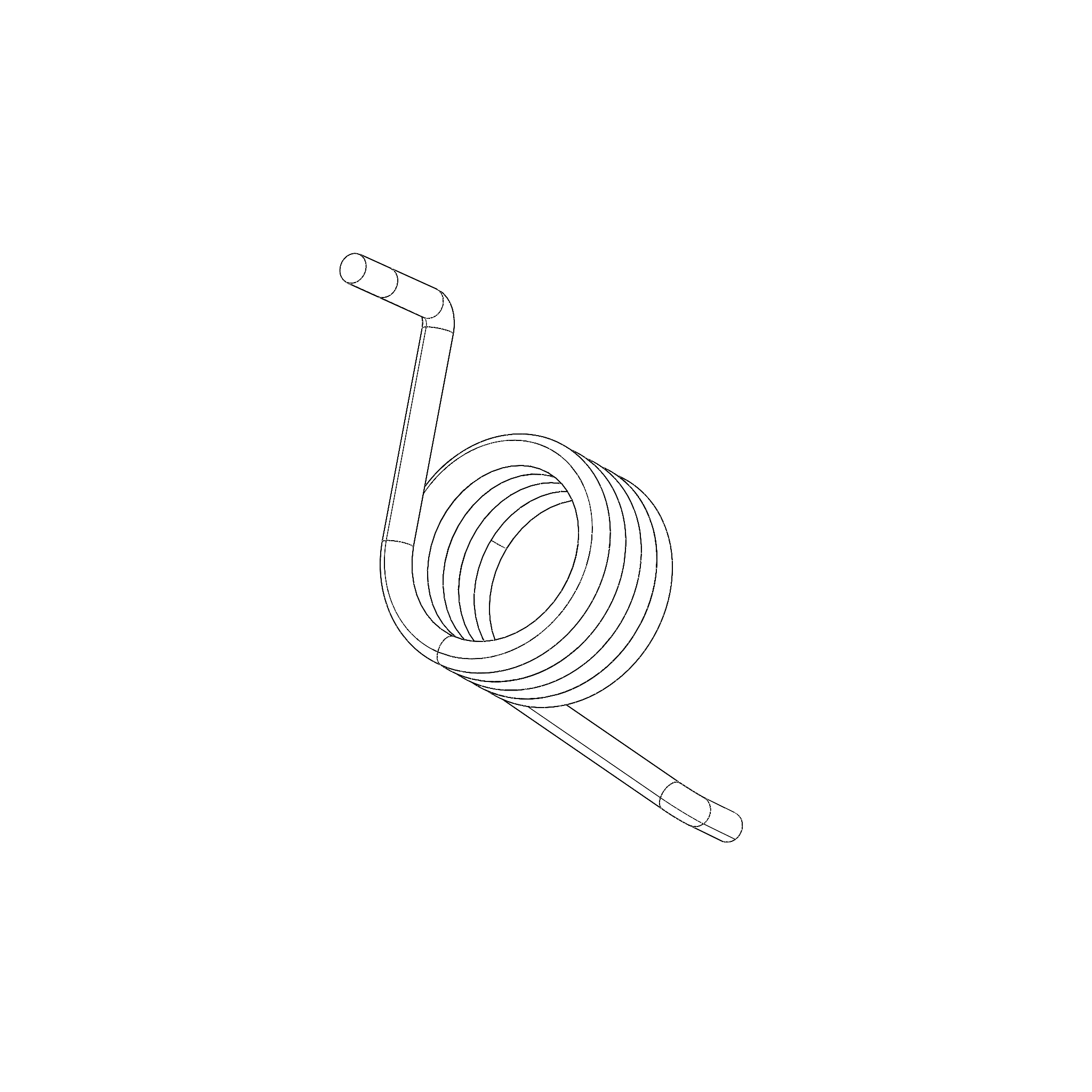 RIDER FOOTPEG, LEFT SPRING (C0250.1B6)