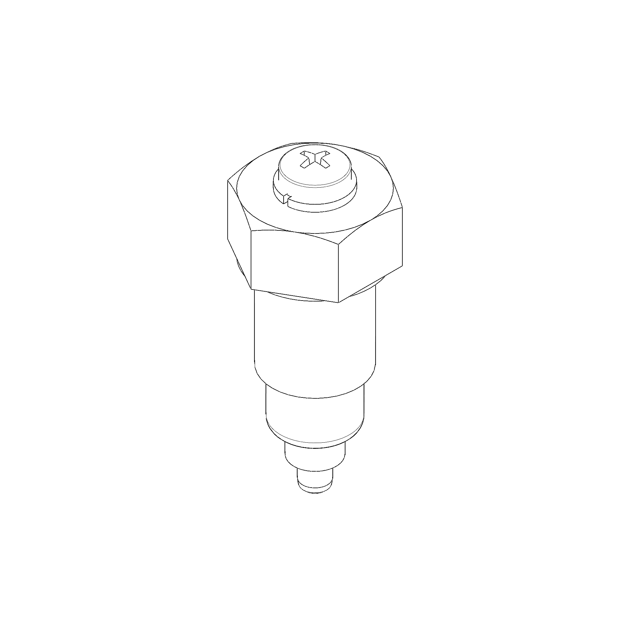 CONTACT SCREW M10 ASSY (NEUTRAL SWITCH) CA0038.1B6