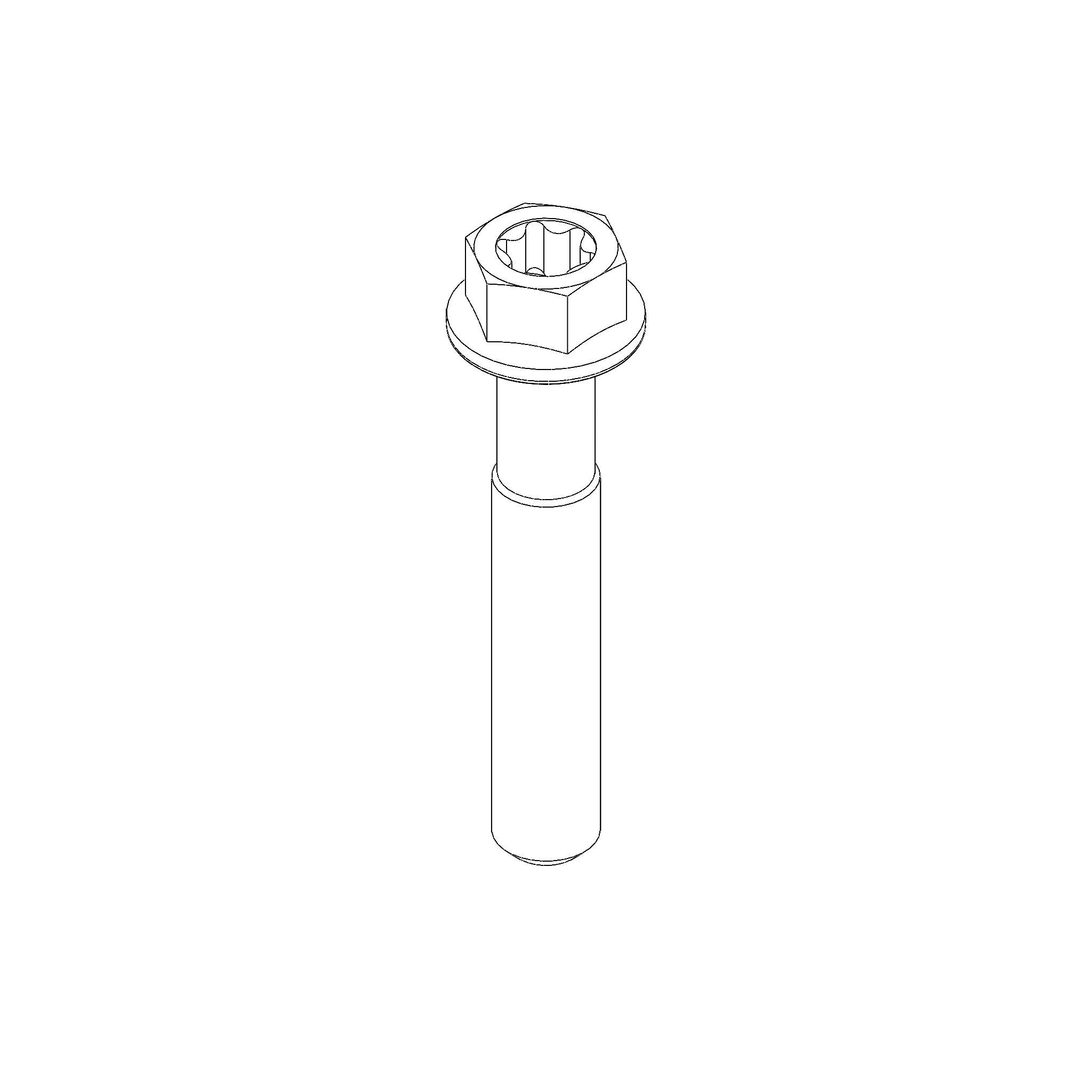 HEX/TORX-FLANGE SCREW M6X35-SW8/T30 CL 8.8 (CA0064.1B6)