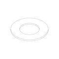 WASHER, NYLON, .200 ID X .375 OD X .015 (CB0009.1B7)