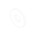 WASHER, STRUCTURAL TAILSECTION M8 BOLT (CB0056.1AY)