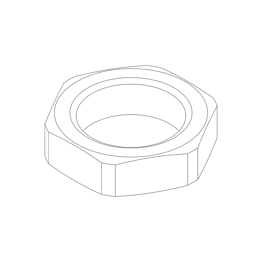 HEX NUT M24X1,5 (CD0034.1B7)