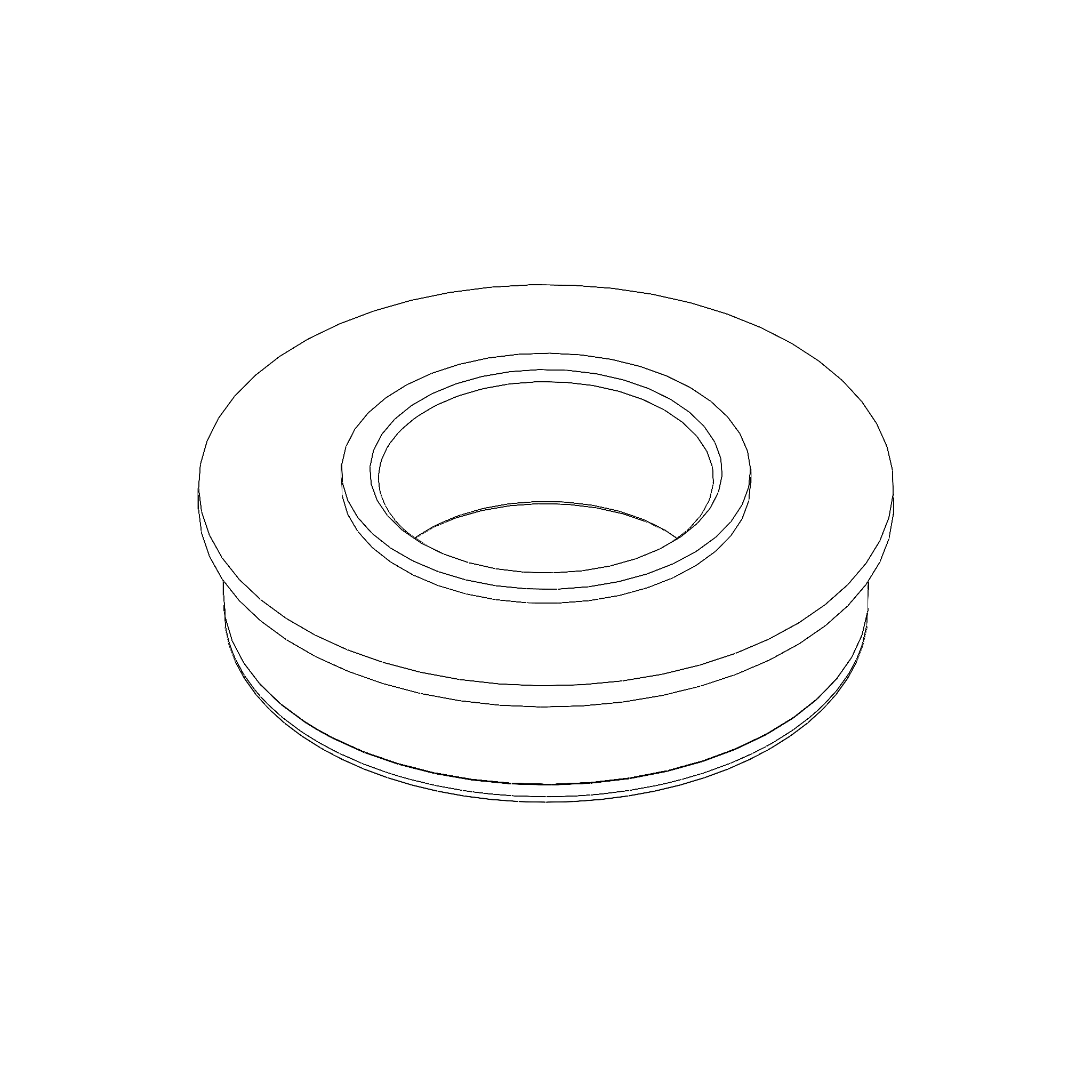 BEARING, STEERING HEAD, FLANGED, 20 DEGREE ANGULAR CONTACT E0002.1B7