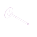 INTAKE VALVE, TITANIUM F0140.1B6