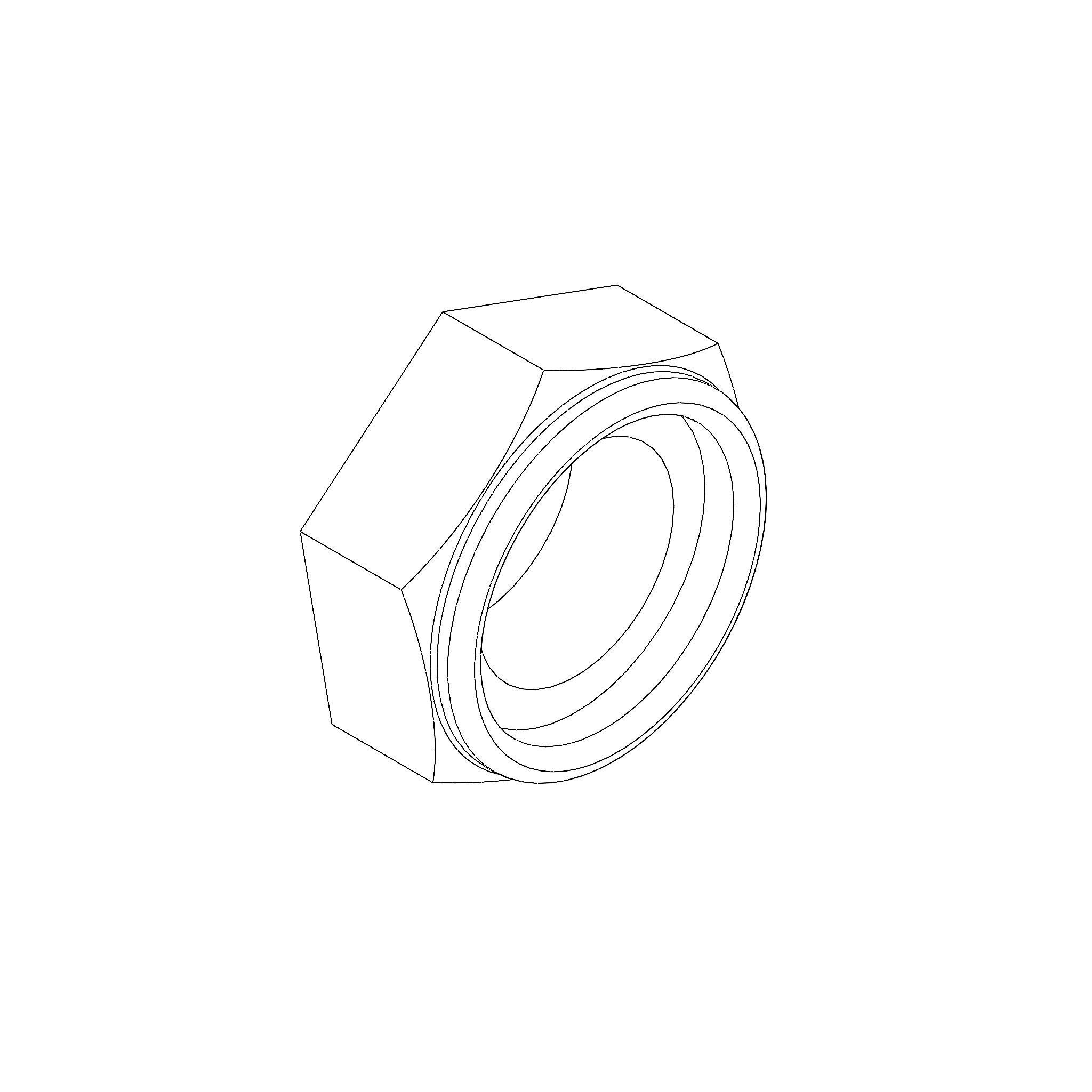 NUT, REAR AXLE G0327.1AY