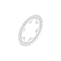 REAR DRIVE SPROCKET, 41T, 520 G0400.1B7