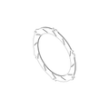 ROTOR, FRONT BRAKE, 5MM FINNED (H0201.1B6)