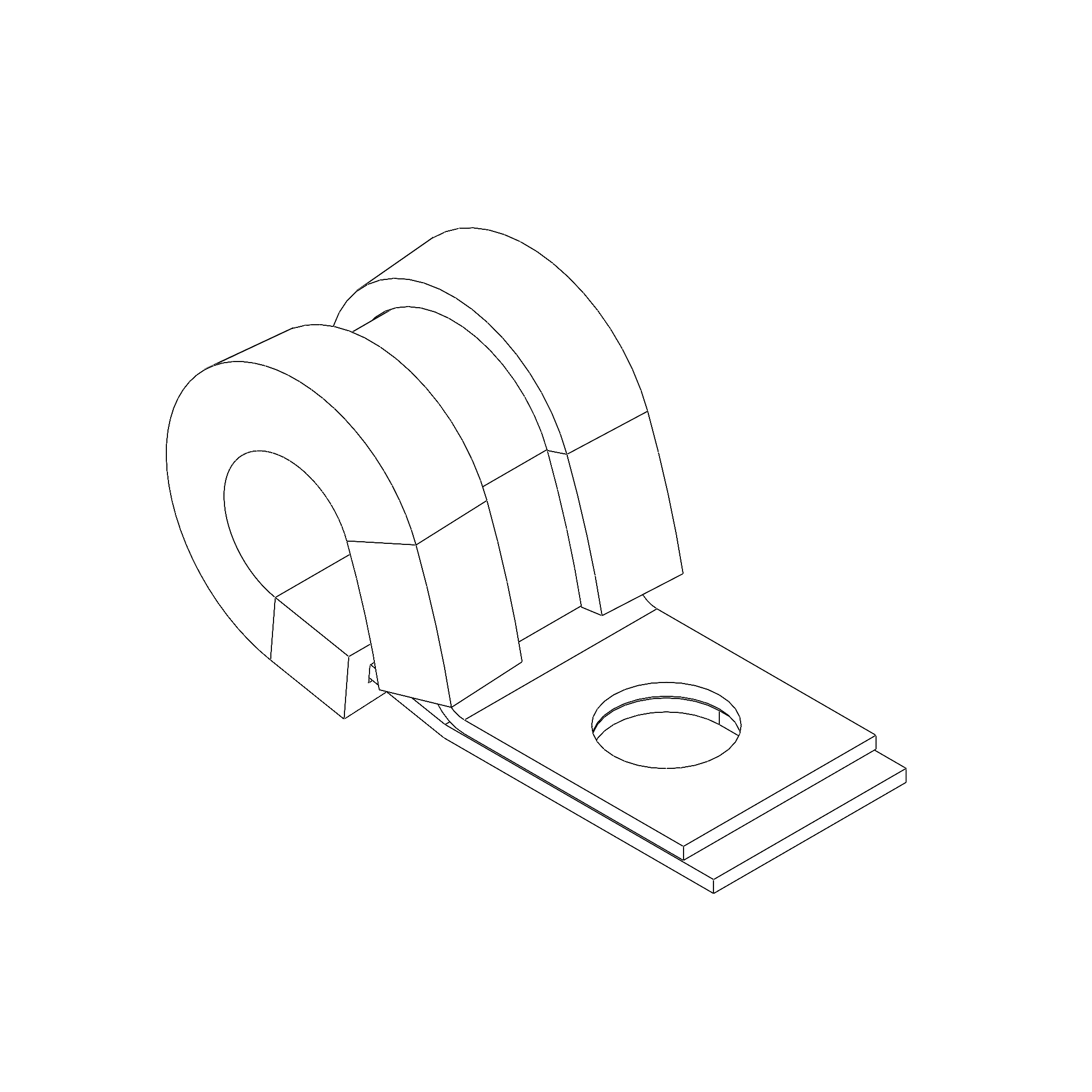 CUSHIONED LOOP CLAMP (H0403.1B6)