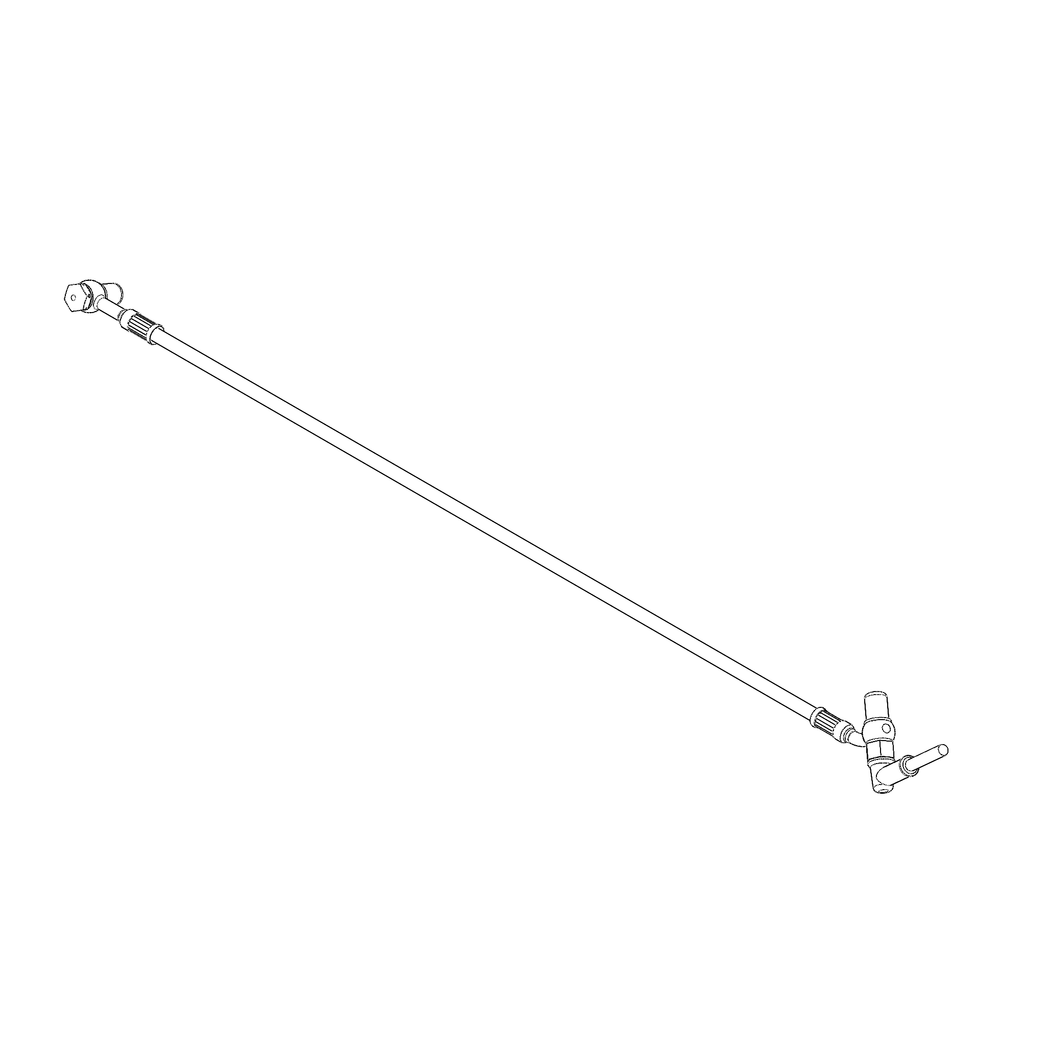 BRAKE LINE, REAR, ASSEMBLY H1522.1B7