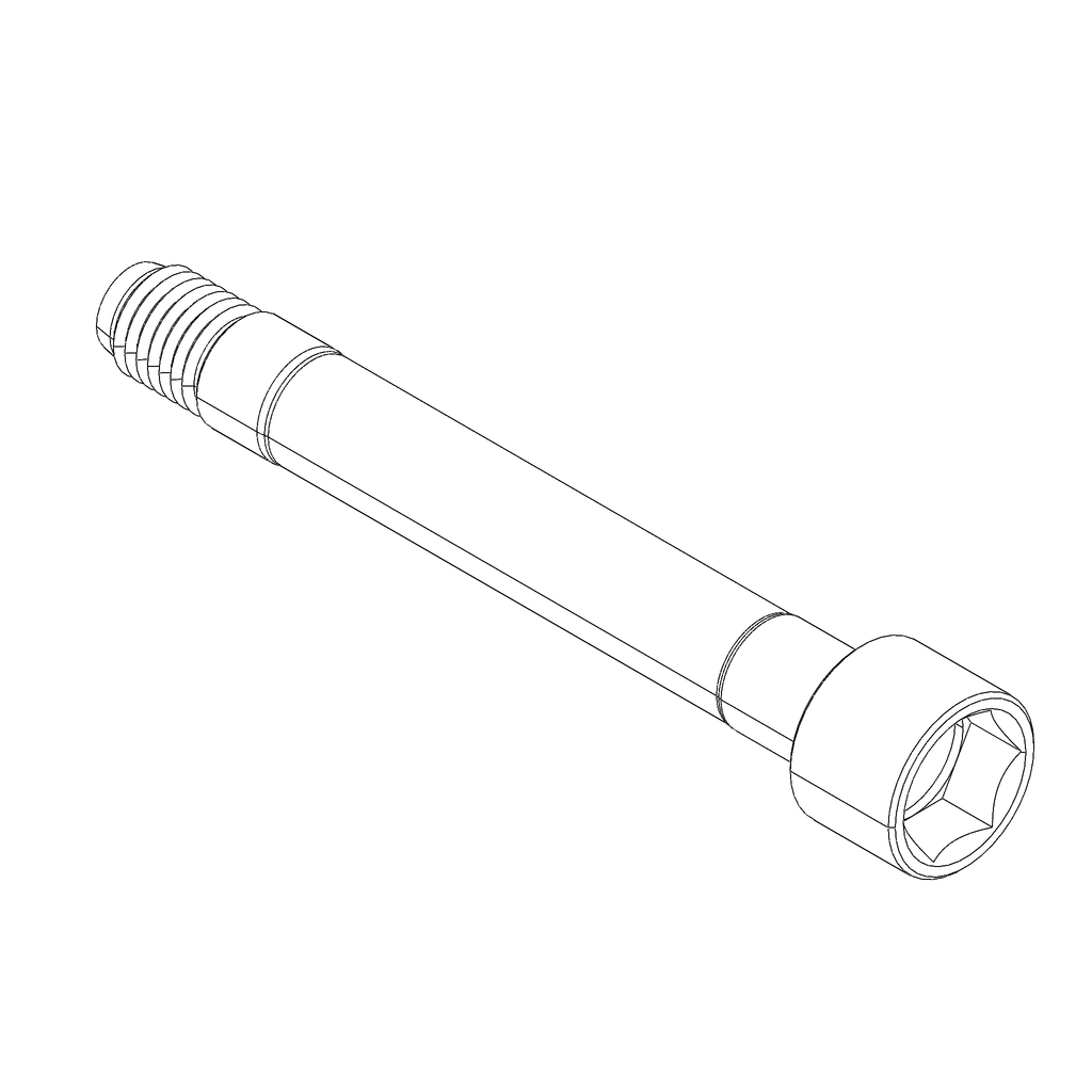 SHAFT, SWINGARM PIVOT K0200.1B6