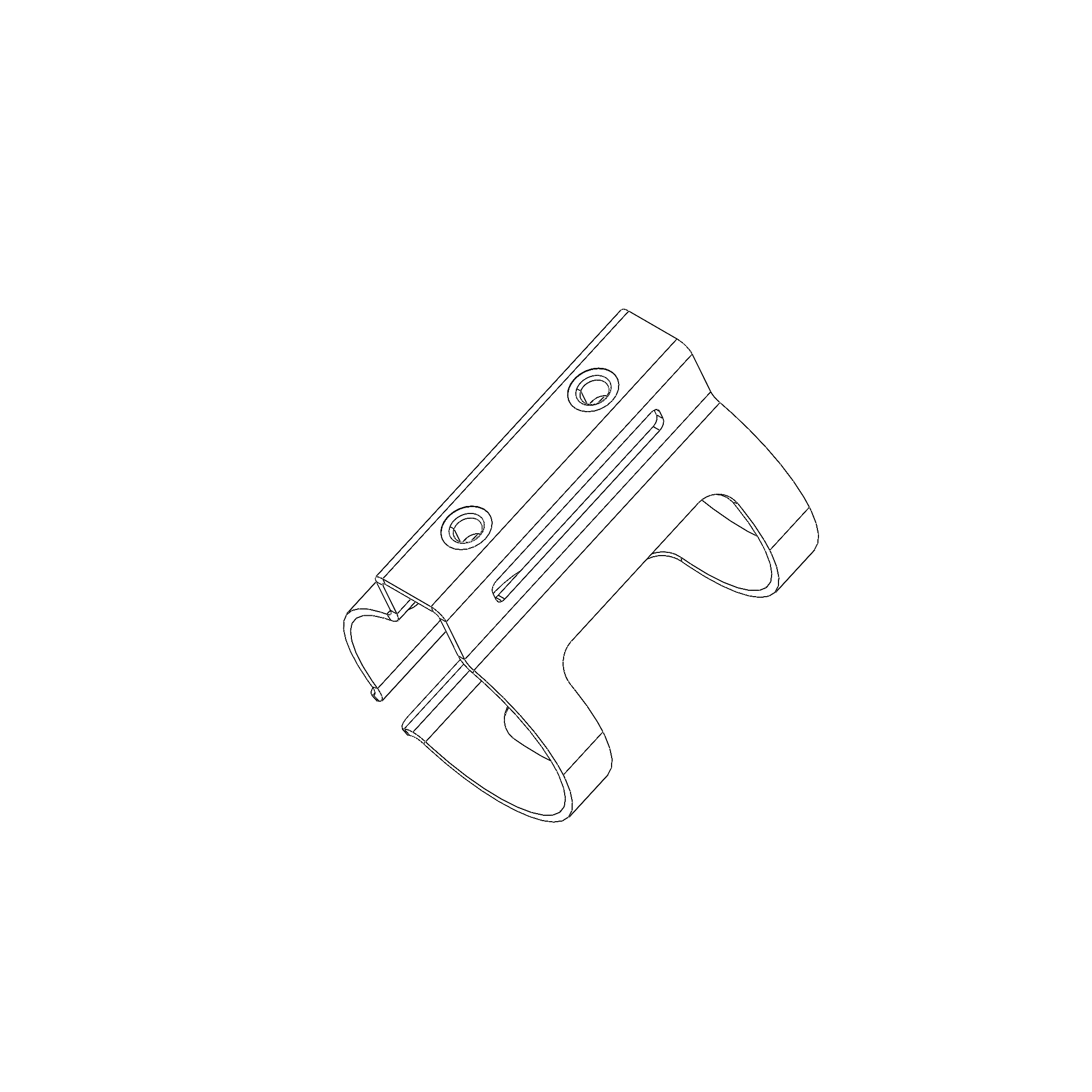Bracket, Shock Remote Reservoir K0437.1B7