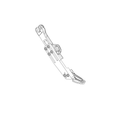 SIDESTAND LEG ASSEMBLY L0167.1B6