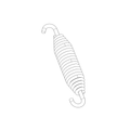 SIDESTAND SPRING L0204.1B6