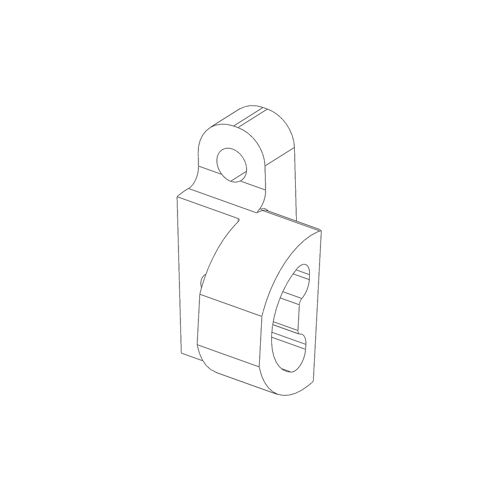 Mounting Block, Seat/lLowTail L0875.12B8