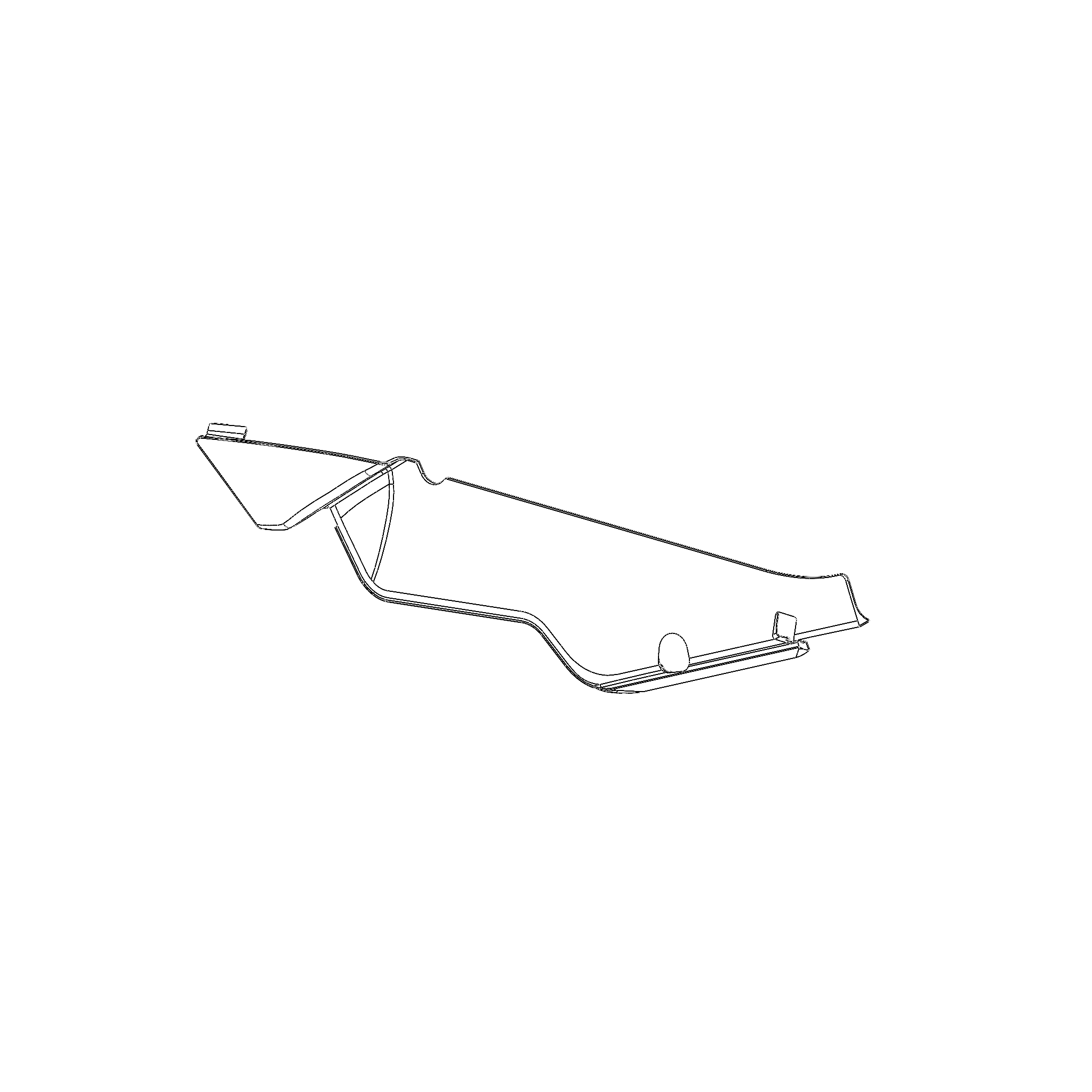 LEFT SIDE PANEL, TRUNK PAN M0145.1B7