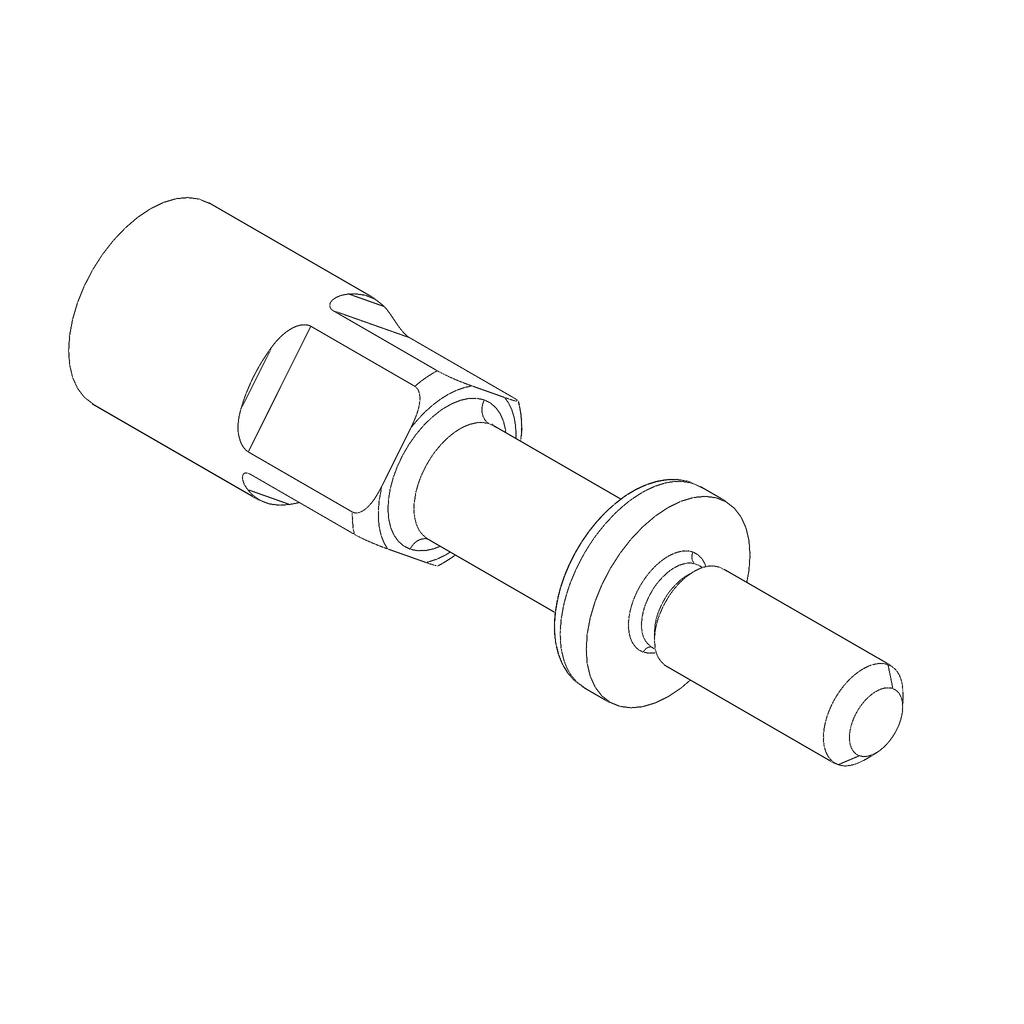 RADIATOR OUTLET DUCT STANDOFF M0344.1B7