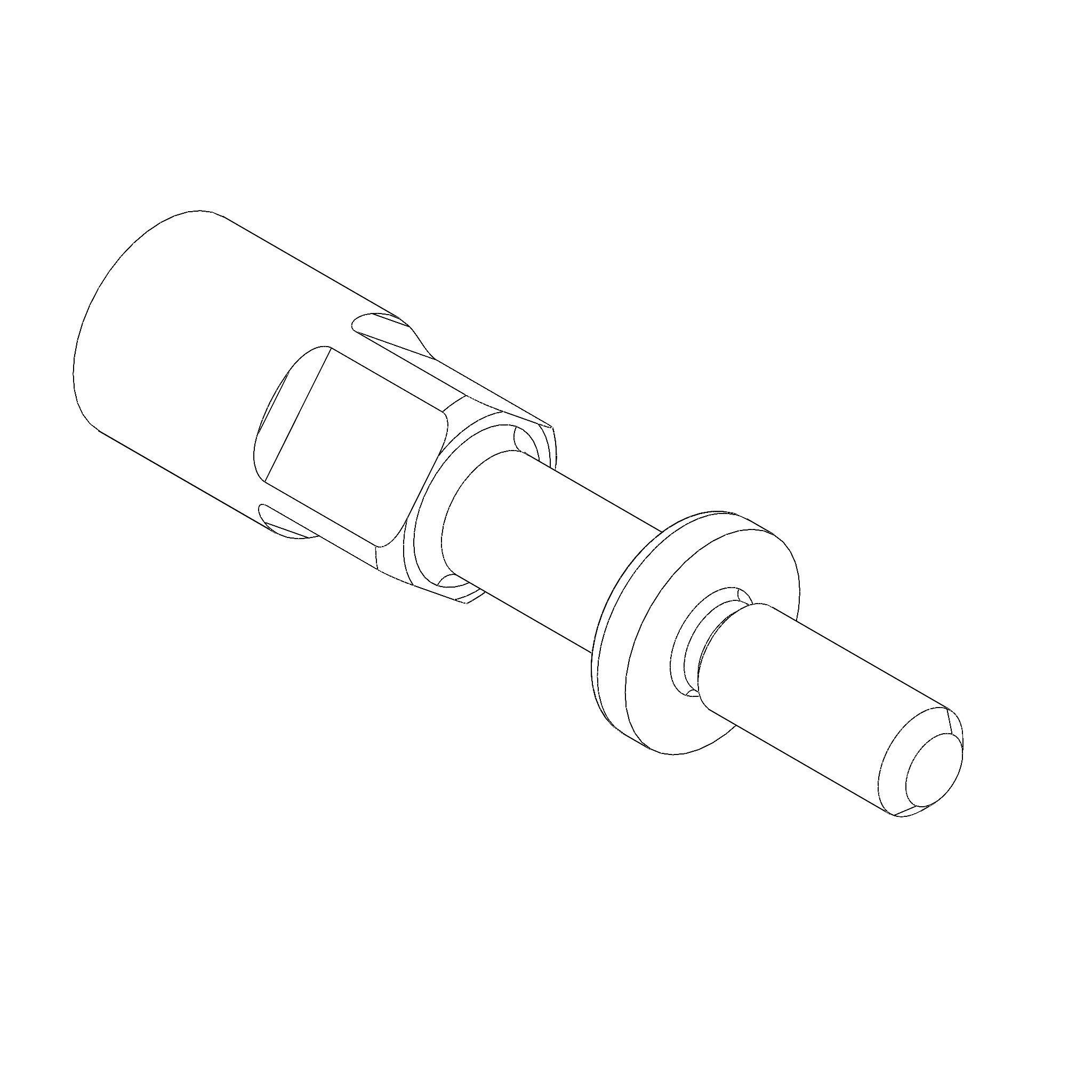 RADIATOR OUTLET DUCT STANDOFF M0344.1B7