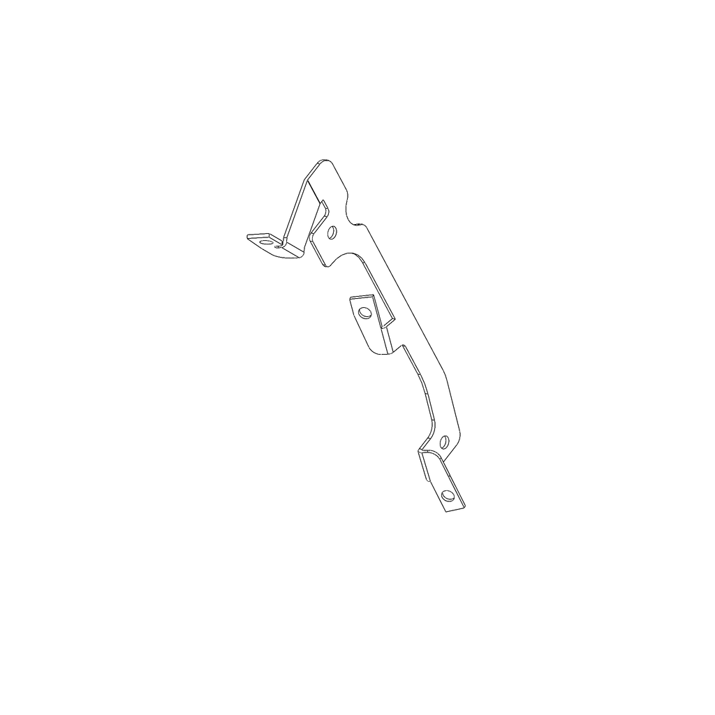 SUPPORT BRACKET, SIDE FAIRING, RIGHT M0351.1B9