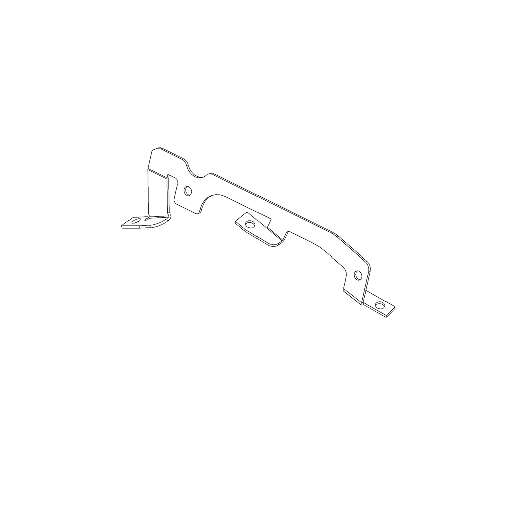 SUPPORT BRACKET, SIDE FAIRING, LEFT M0352.1B9