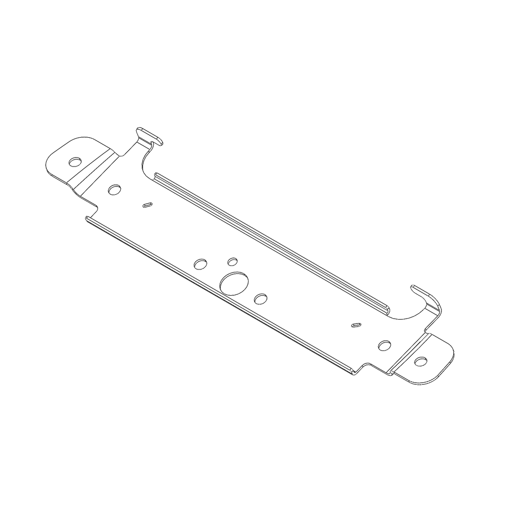 BRACKET, SEAT LATCH N0033.1B7