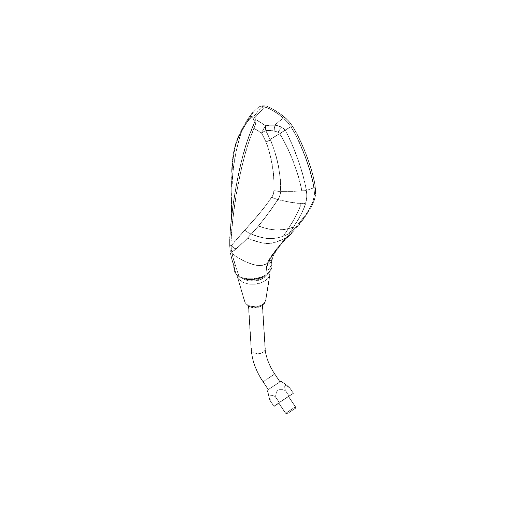 1190 SX MIRROR, LEFT N0161.1B9
