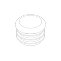 FOOTPEG END PLUG (N0411.1B7)