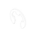 Clip, Footpeg (N0425.1B6)