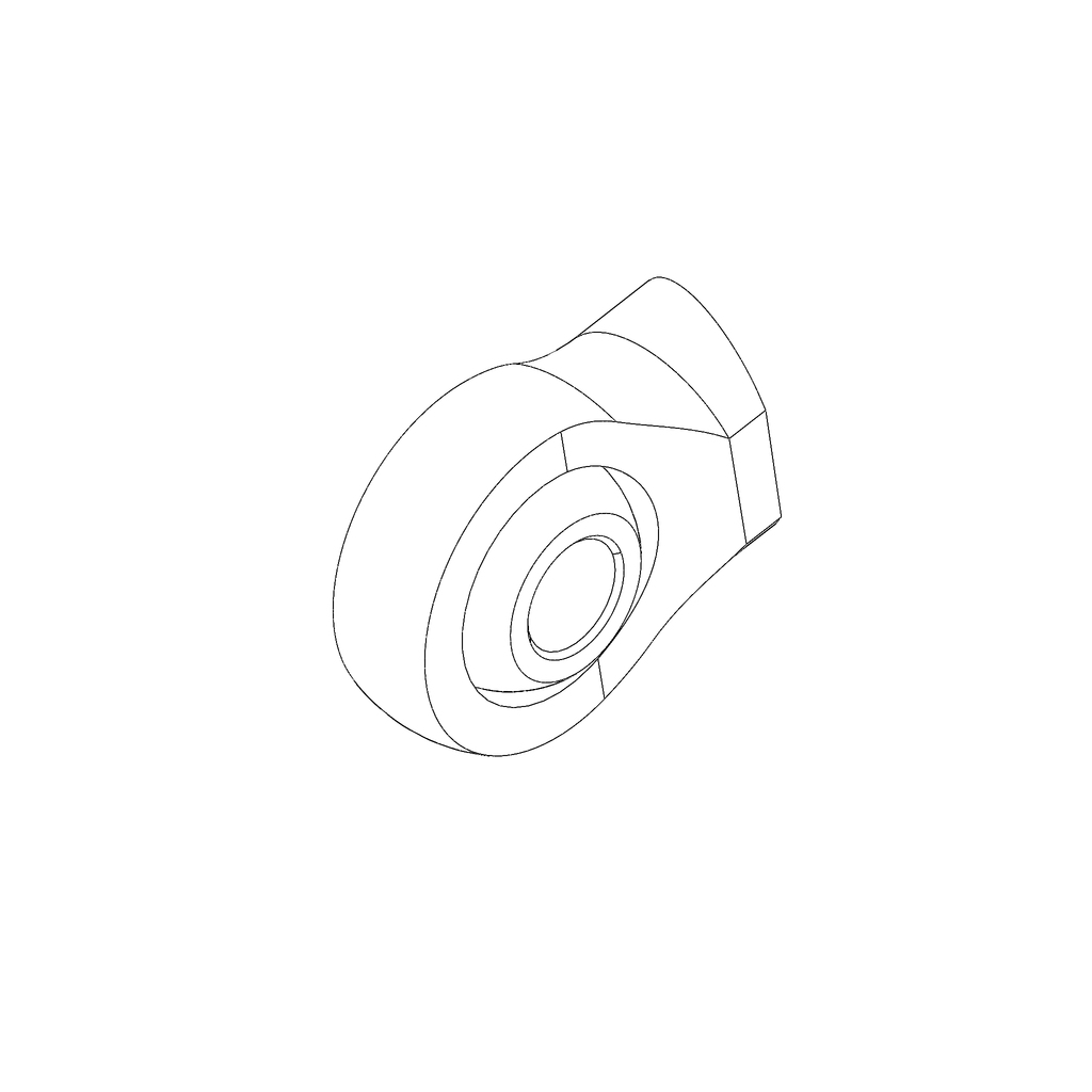 ROD END, FEMALE, RH THREAD N0433.08AZ