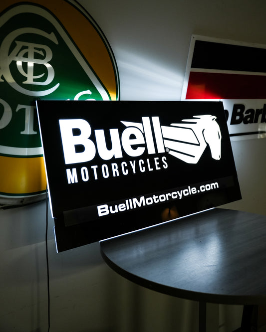 Large Buell Motorcycle LED Sign